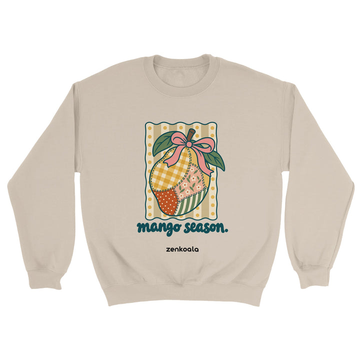 Mango Season feel-good sweatshirt in sand, Zen Koala Australia