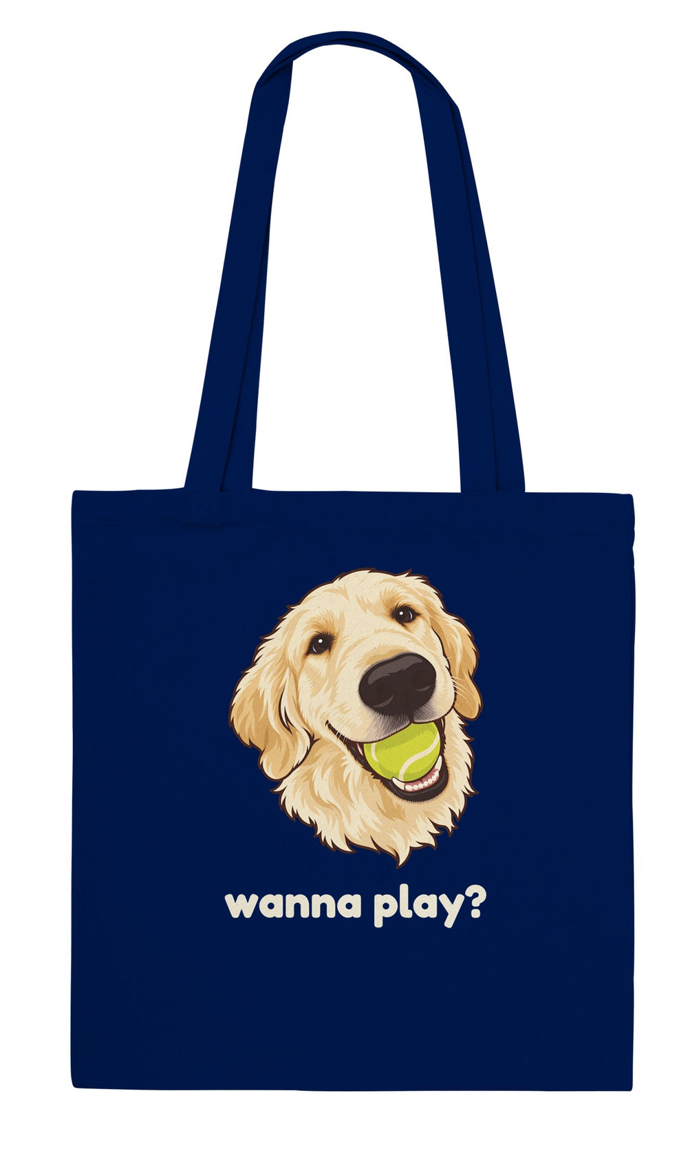 Back of the Wanna Play? tote bag: zenkoala.com.au, Zen Koala Australia