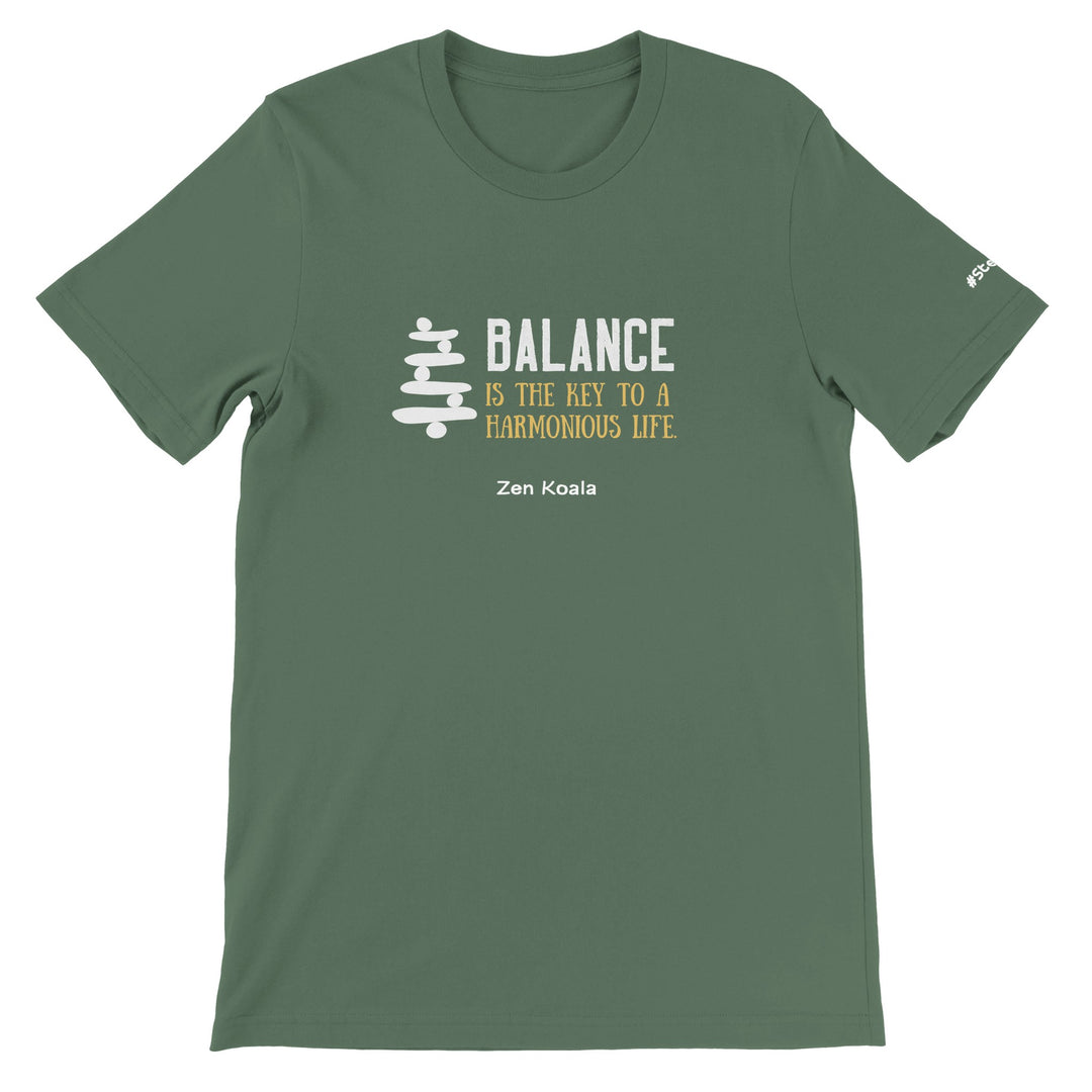 Balance feel-good tee — Zen Koala Australia