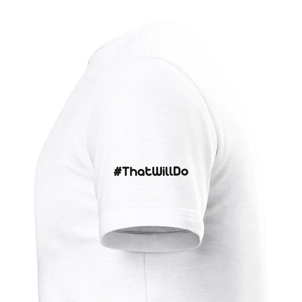 Sleeve close-up: #ThatllDo — Zen Koala Australia feel-good clothing