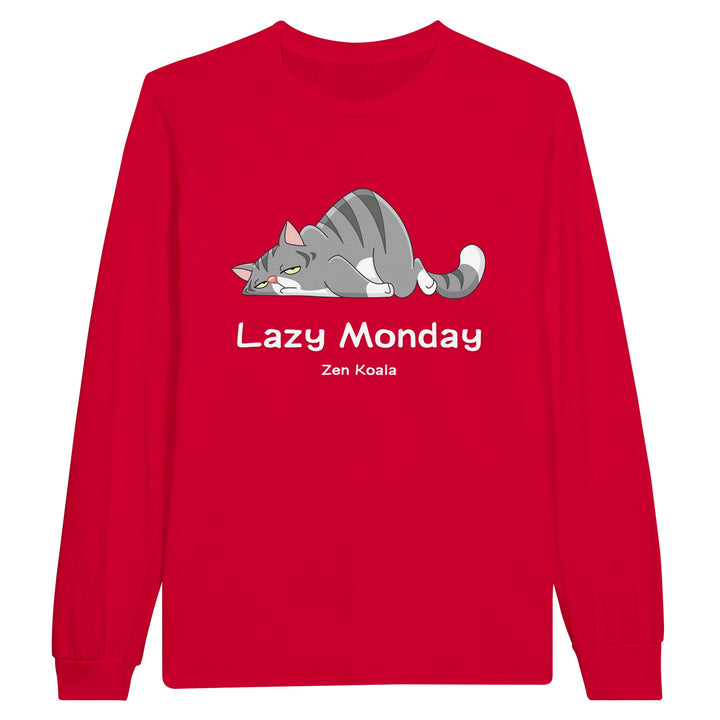 Lazy Monday feel-good long sleeve tee — Zen Koala Australia
