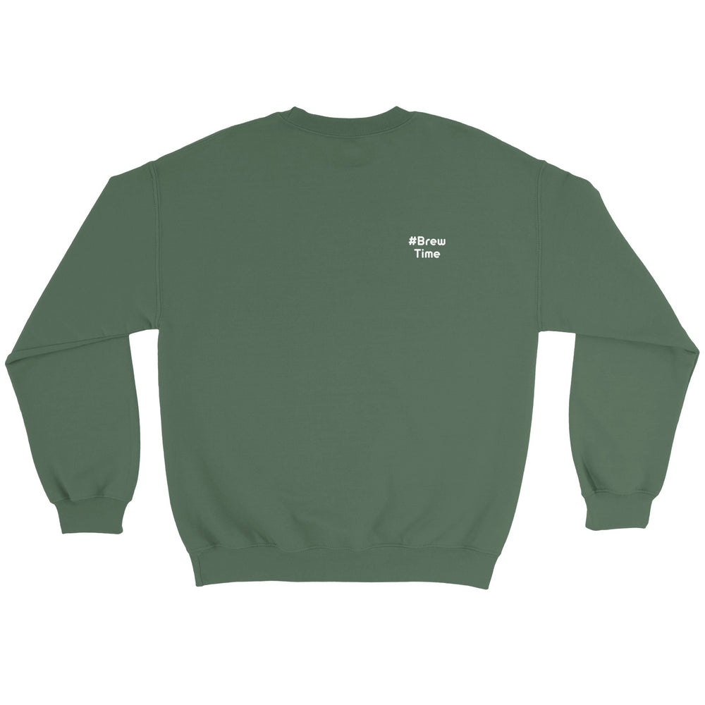 Back shoulder: #BrewTime, Zen Koala Australia feel-good clothing