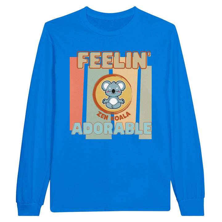 Feeling Adorable feel-good long sleeve tee — Zen Koala Australia