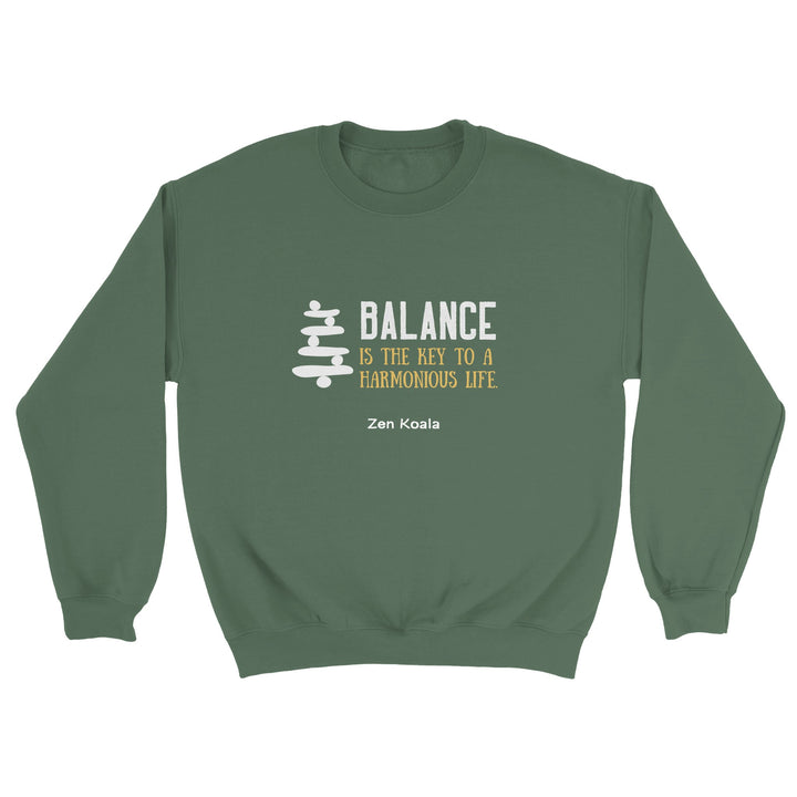 Balance feel-good sweatshirt — Zen Koala Australia