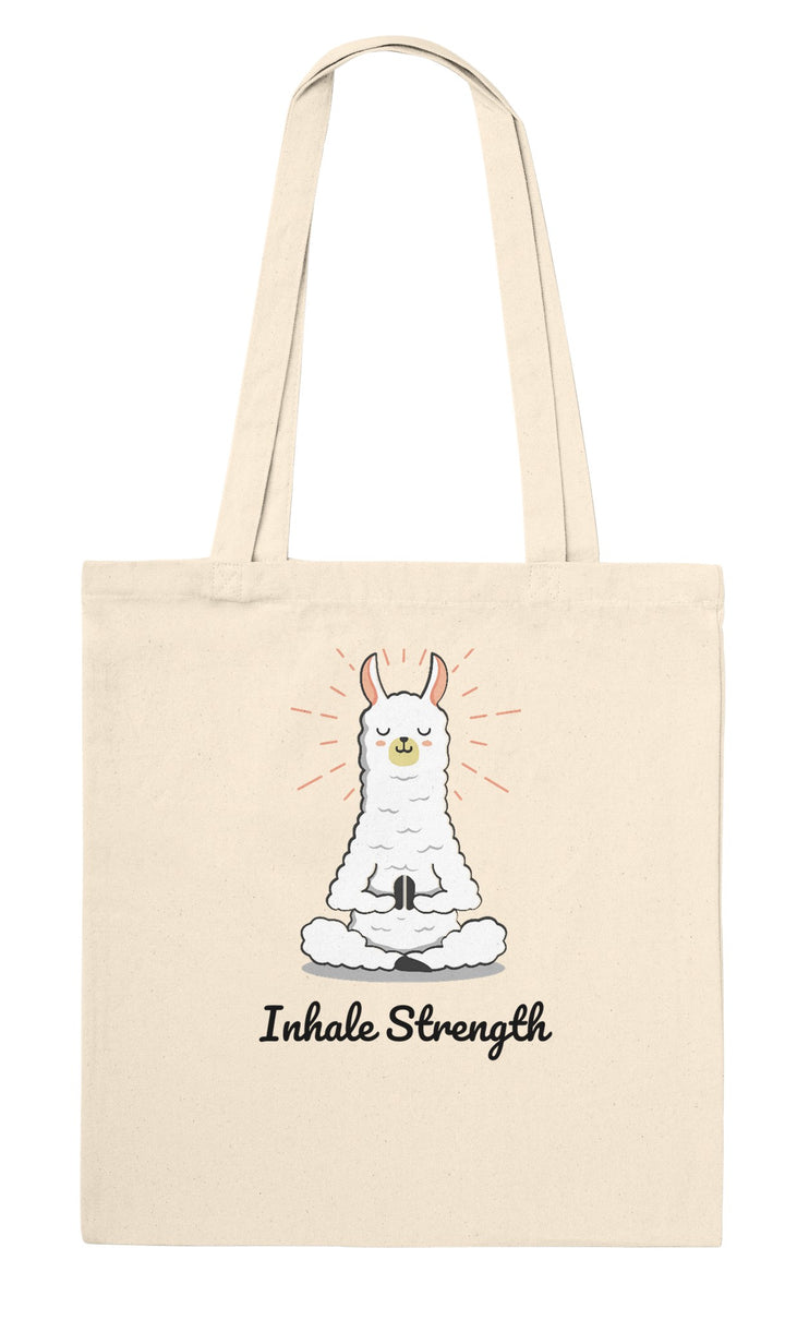 Breathe feel-good tote bag in natural, Zen Koala Australia