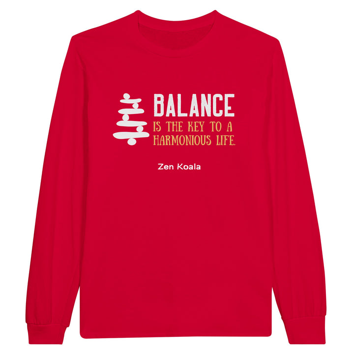 Balance feel-good long sleeve tee — Zen Koala Australia