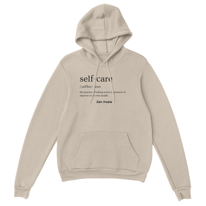 Self Care feel-good hoodie — Zen Koala Australia