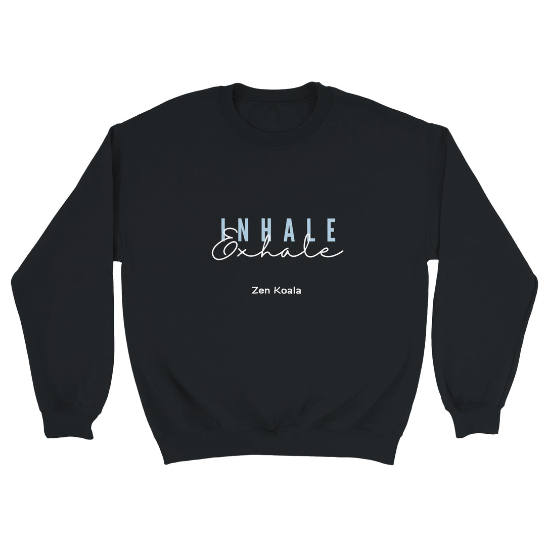 Exhale feel-good sweatshirt — Zen Koala Australia