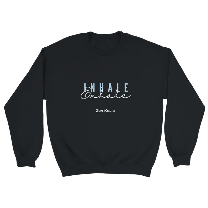 Exhale feel-good sweatshirt — Zen Koala Australia
