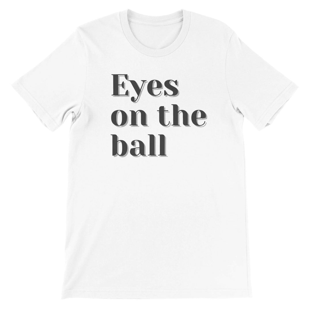 Eyes on the Ball Tennis T-Shirt - Zen Koala