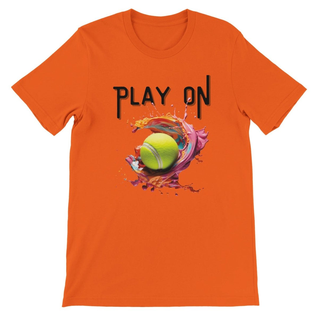 Play On Tennis T-Shirt - Zen Koala