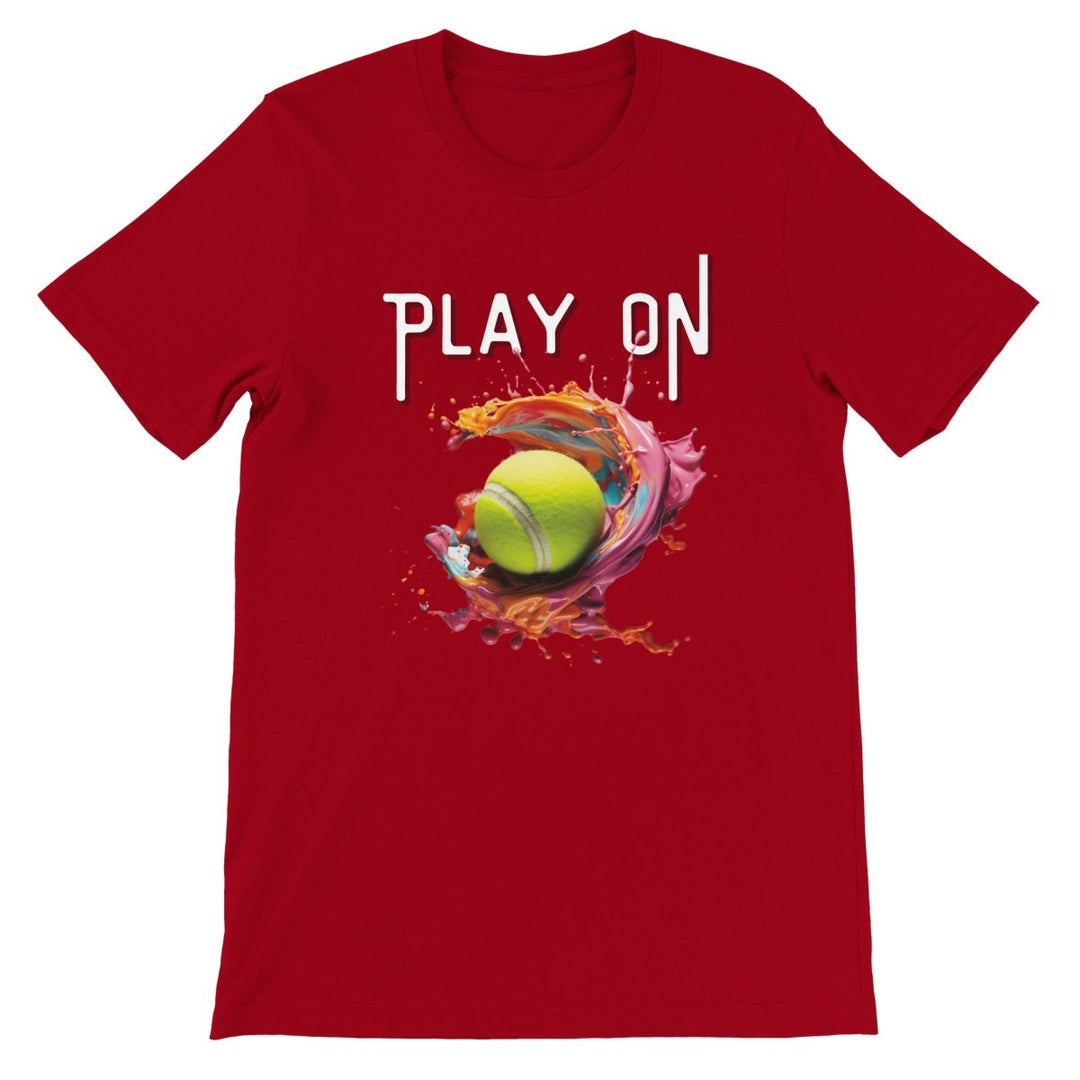 Play On Tennis T-Shirt - Zen Koala