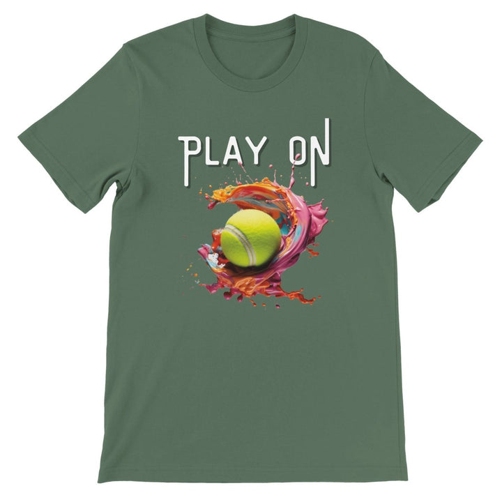 Play On Tennis T-Shirt - Zen Koala