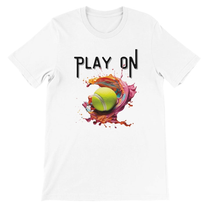 Play On Tennis T-Shirt - Zen Koala