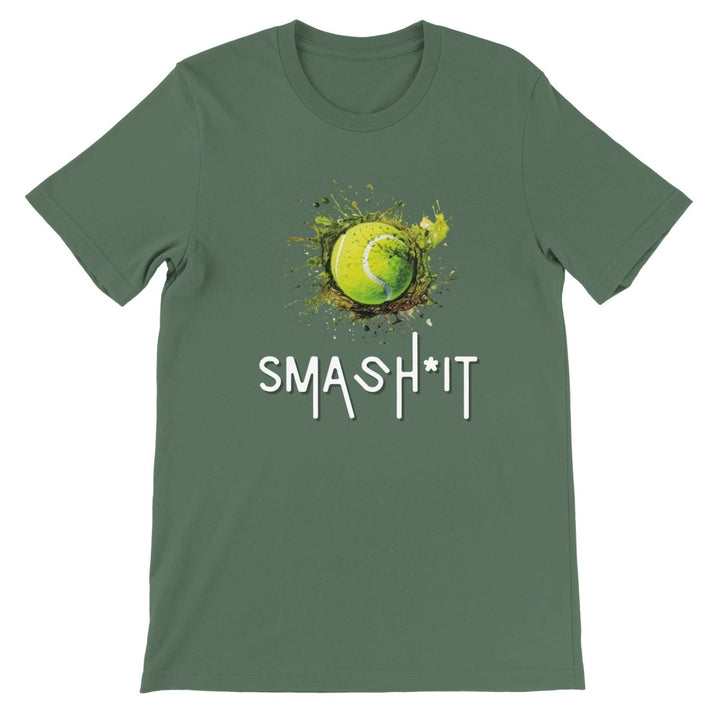 Smash It Tennis T-Shirt - Zen Koala